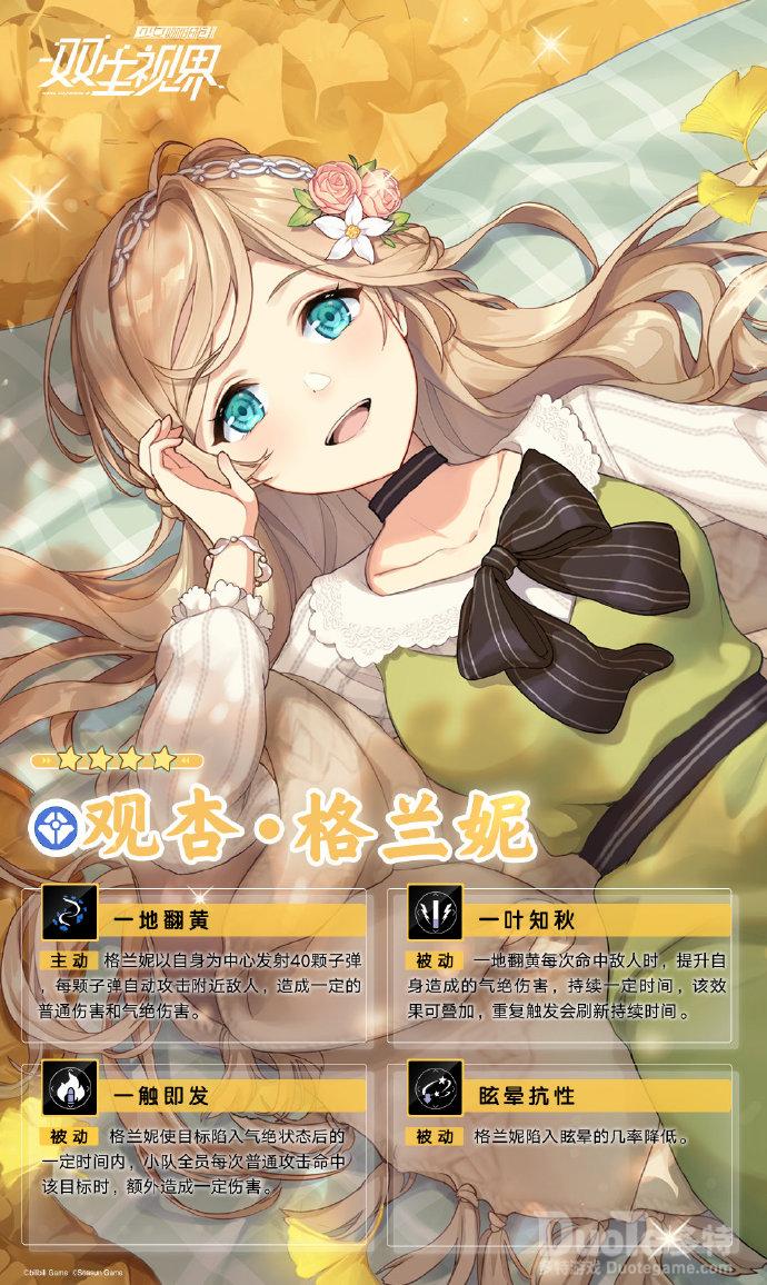 双生视界新角色观杏格兰妮介绍