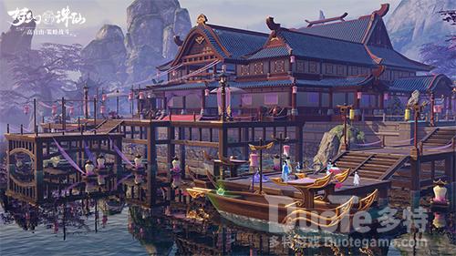 《梦幻新诛仙》开放式建筑一览