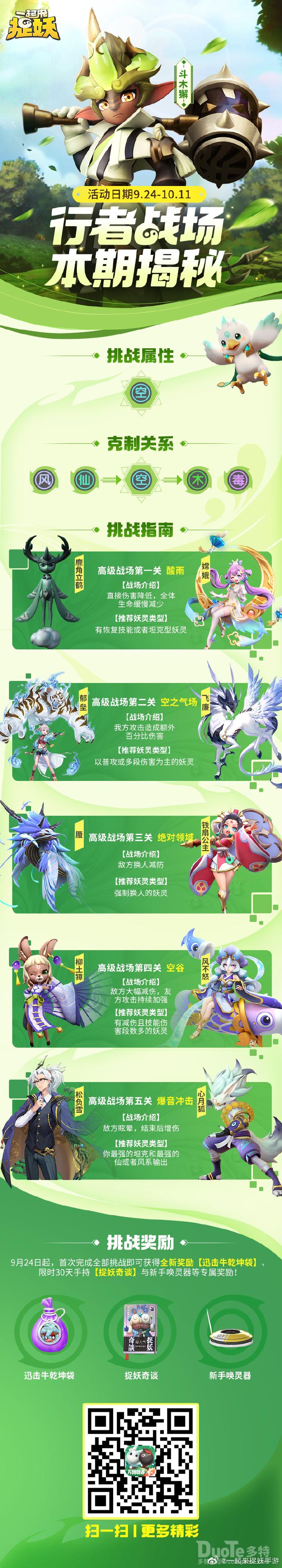 一起来捉妖行者战场新BOOS斗木獬介绍