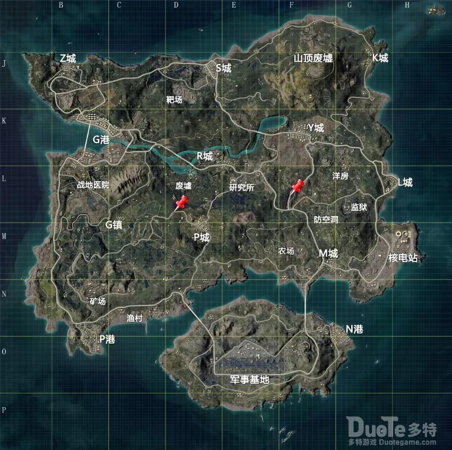 和平精英机巧迷阵刷新的地点介绍