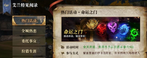 猎魂觉醒命运之门通关方法