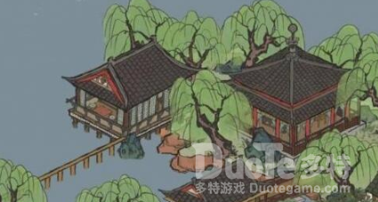 江南百景图西岸施工队疏浚完成攻略