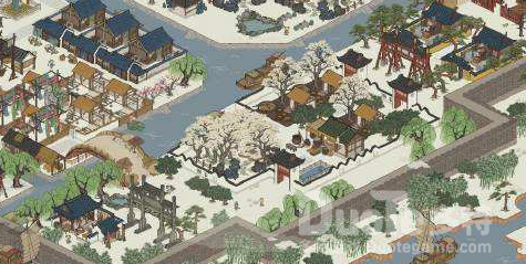 江南百景图手游百合花坛设置方法