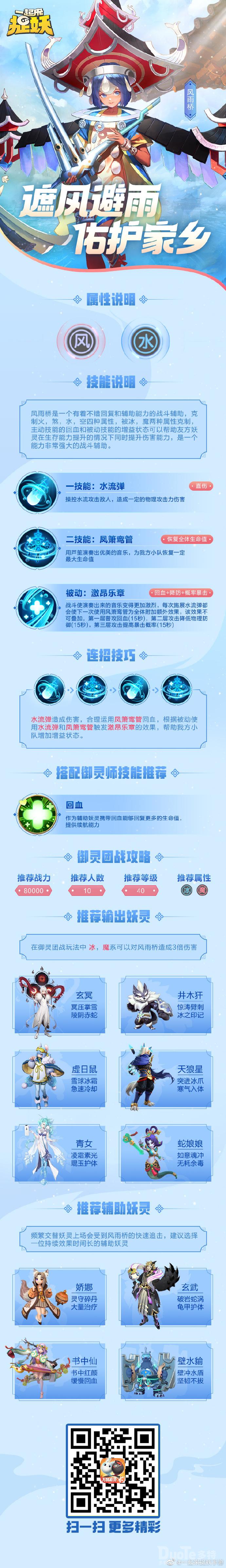 一起来捉妖新妖灵风雨桥介绍