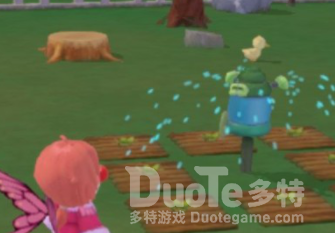 摩尔庄园手游洒水机使用方法