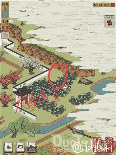 江南百景图五只大母鸡的位置介绍