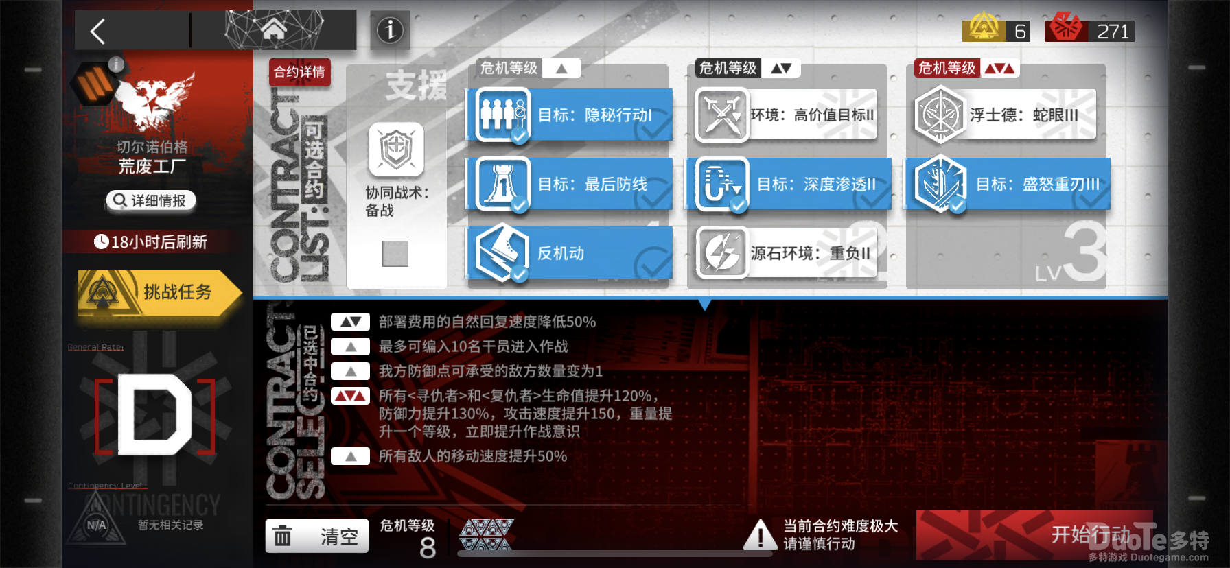 明日方舟铅封行动荒废工厂S级打法介绍