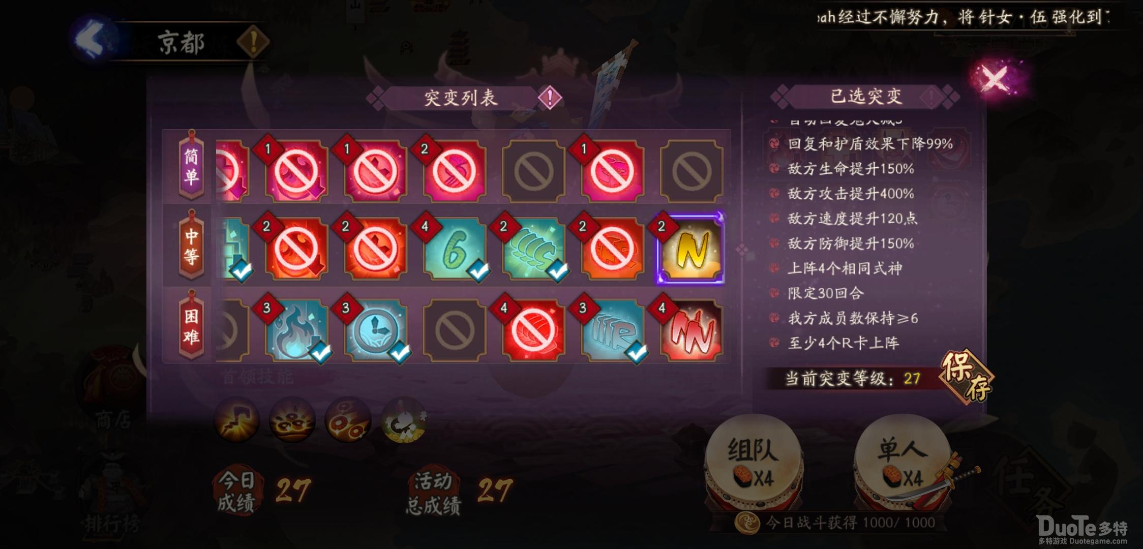 阴阳师妖行试炼四个兔子阵容打法介绍