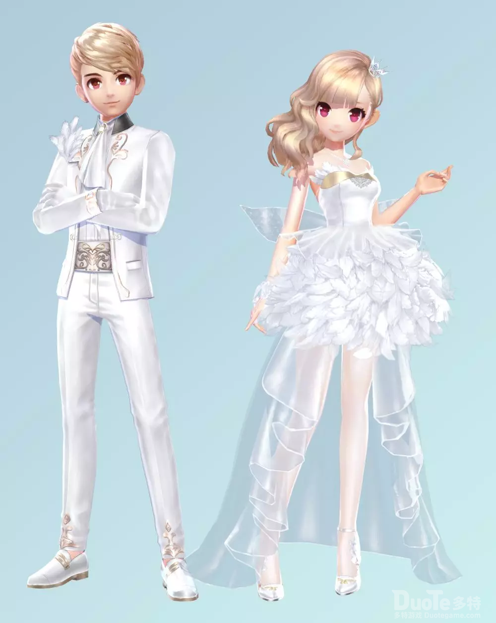 qq飞车新时装雪鸢白羽套装介绍