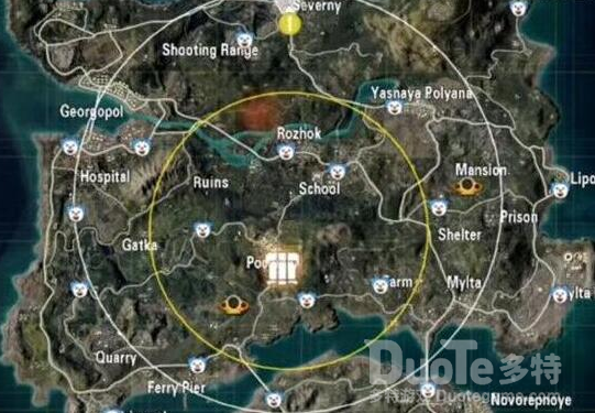 和平精英愚人节模式小丑商店位置介绍