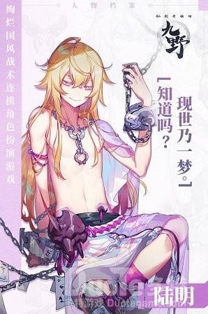 仙剑奇侠传九野陆明介绍