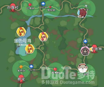 小森生活金色母鸡刷新位置介绍