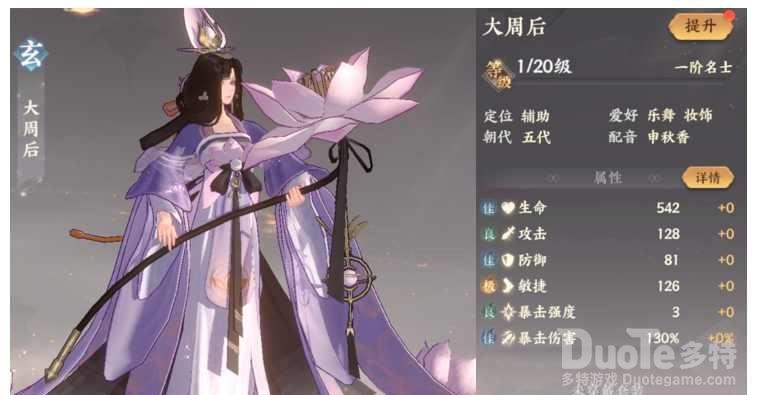 忘川风华录大周后阵容推荐