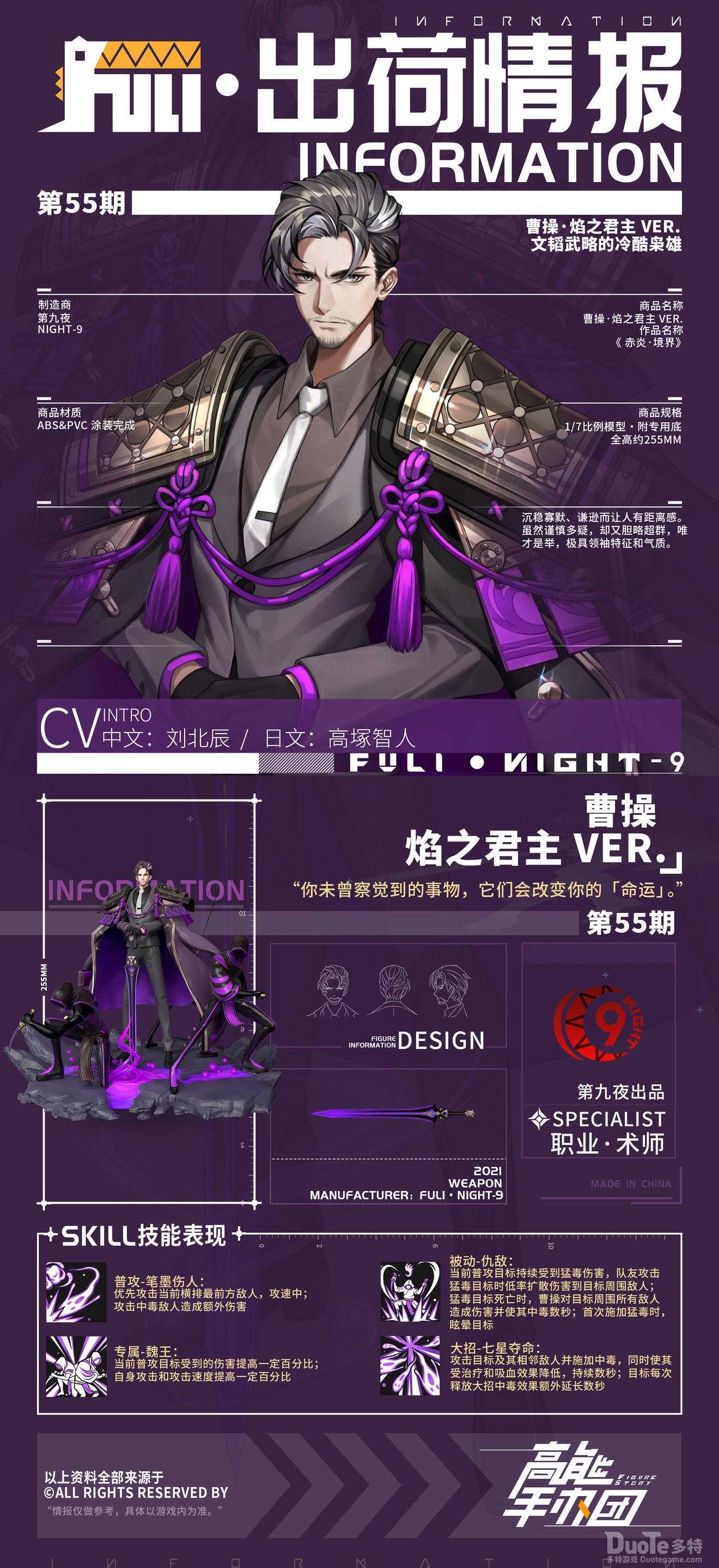 高能手办团新角色曹操介绍