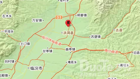 山西临汾洪洞县发生3.1级地震