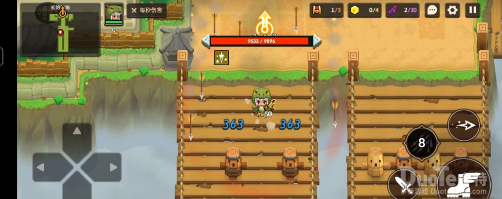 坎公骑冠剑第五章赛跑通过技巧