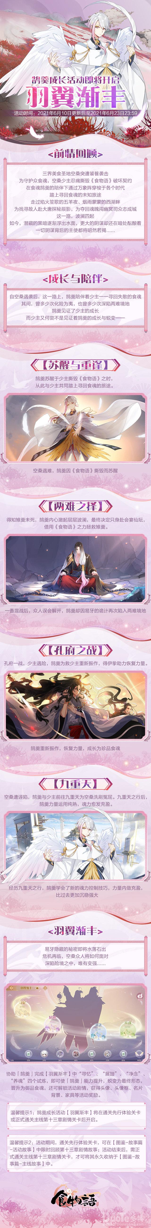 食物语新活动羽翼渐丰介绍