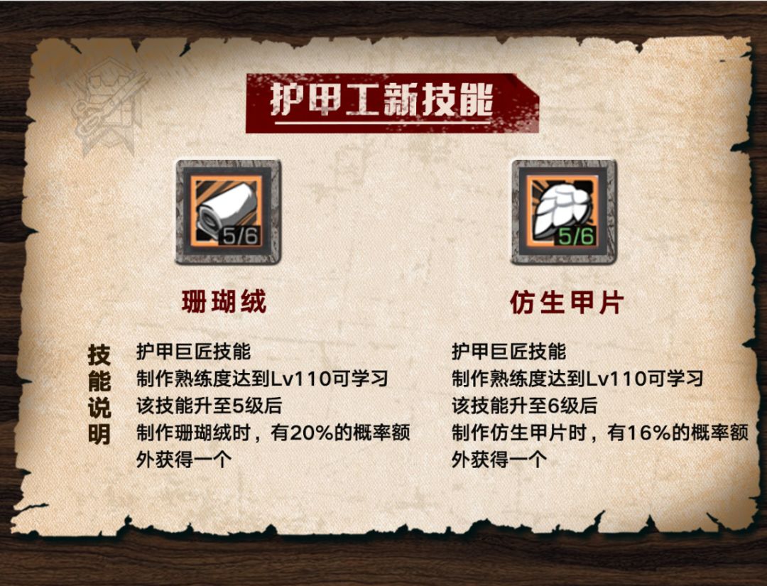 明日之后护甲工推出了哪些新技能 护甲工拥有的新技能介绍