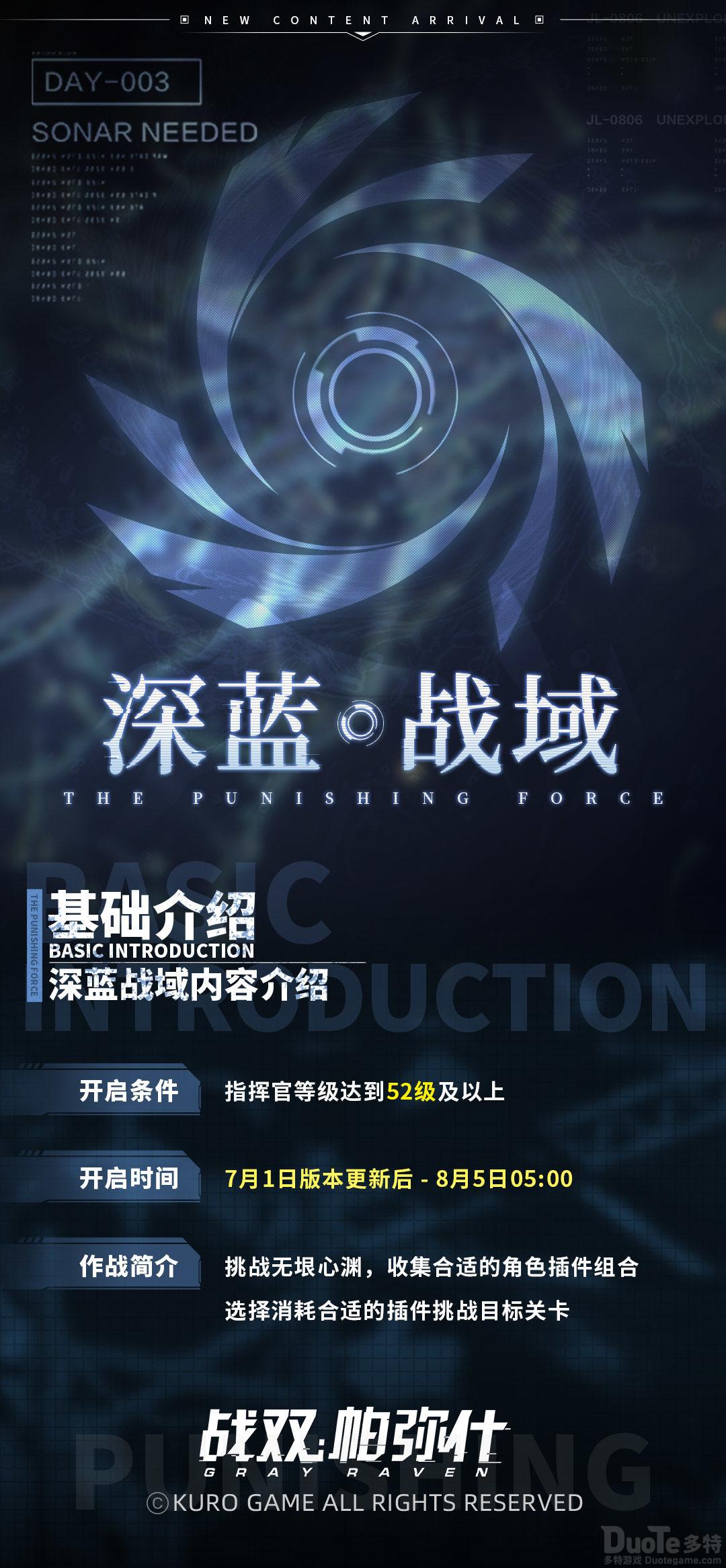战双帕弥什新活动深蓝战域怎么玩 新活动深蓝战域奖励介绍