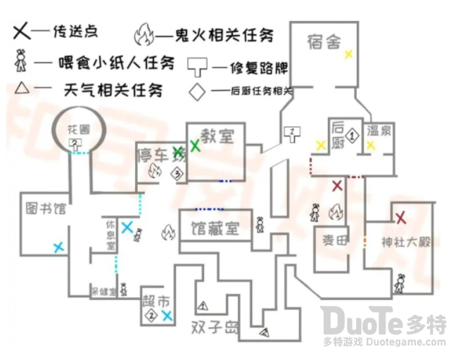 阴阳师妖怪小班游戏地图怎么看 游戏地图使用方法介绍