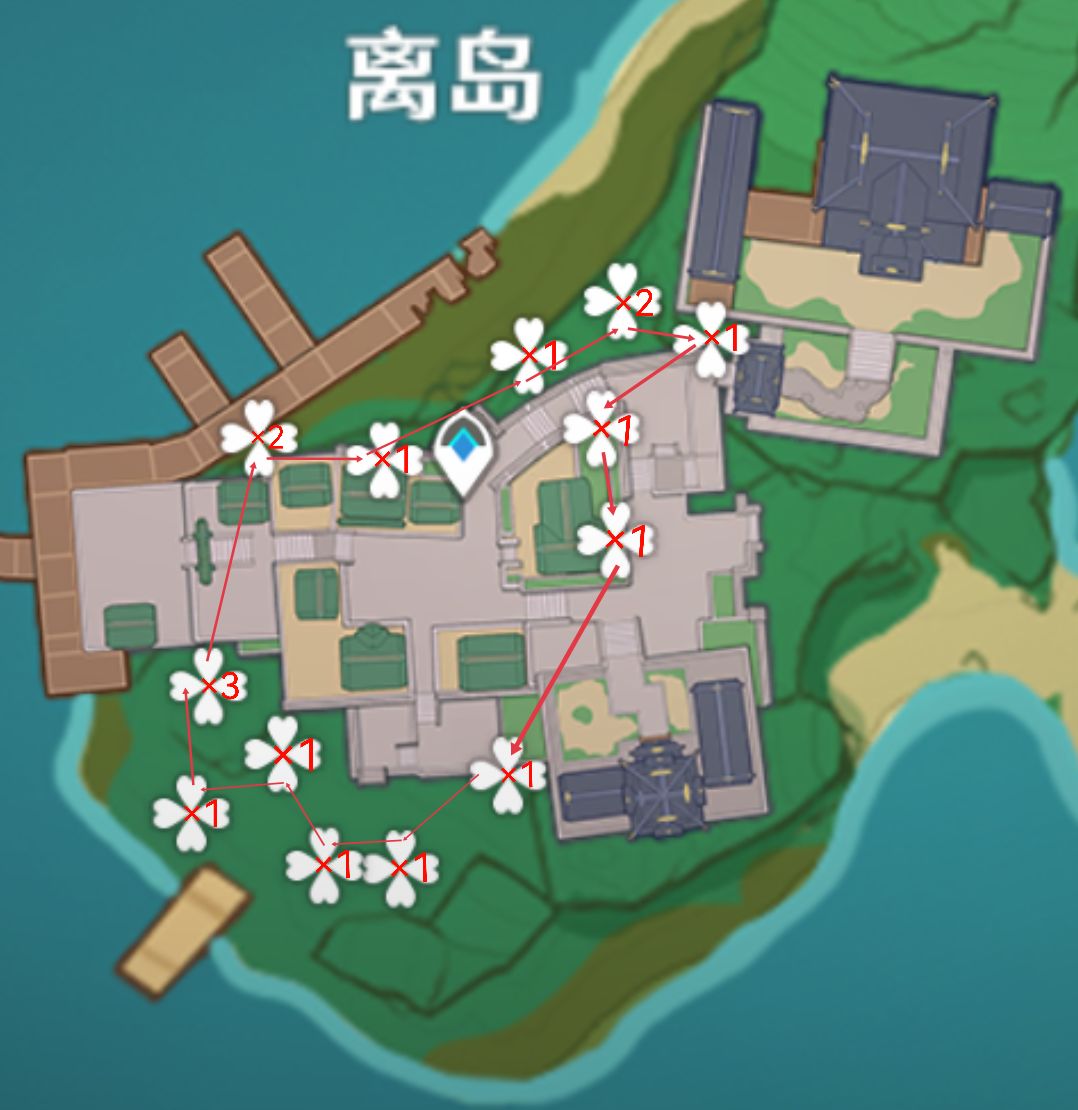 原神22版本稻妻砍树路线分享原神22版本稻妻树木怎么砍