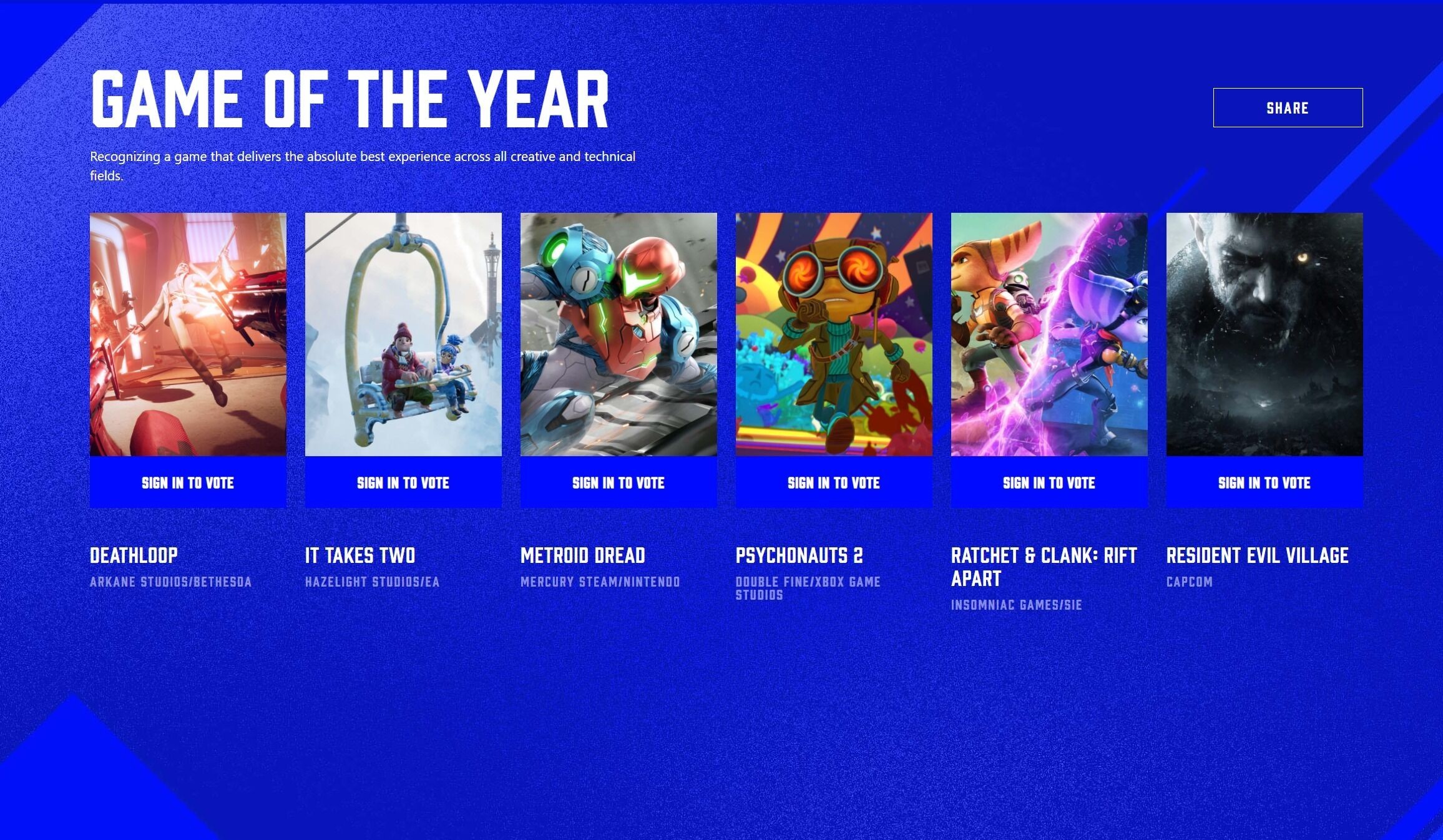 TGA公布年度游戏提名多特游戏