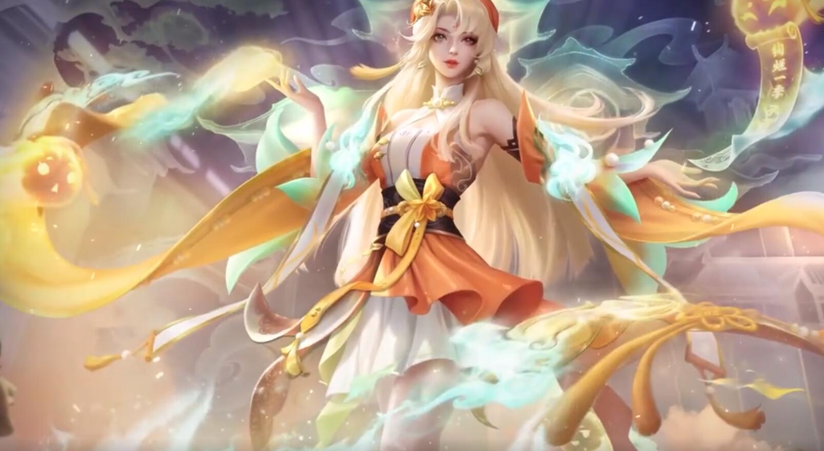 王者荣耀貂蝉唤灵魅影星元怎么样,王者荣耀流云霜糖特效