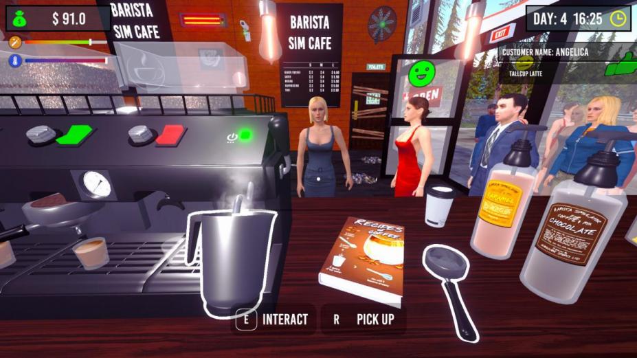 咖啡师模拟器免安装绿色学习版