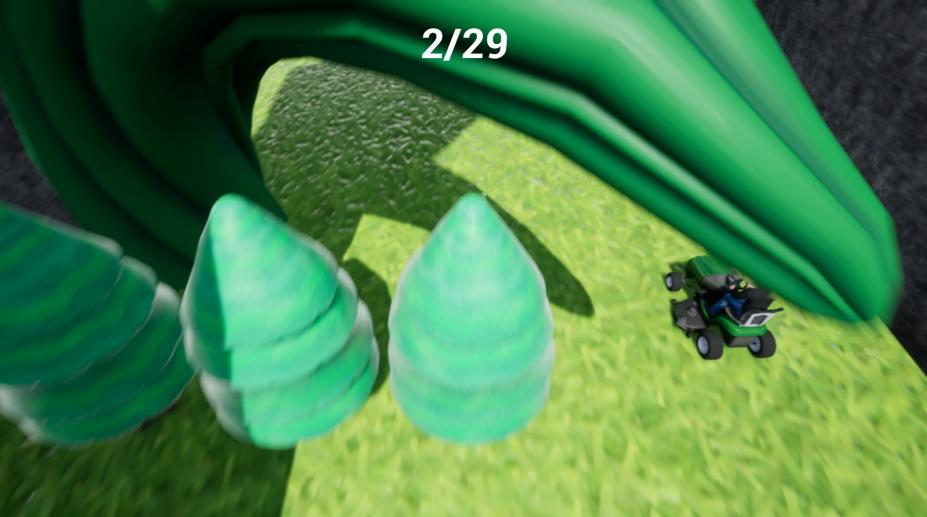 割草机游戏：飞碟追逐免安装绿色学习版