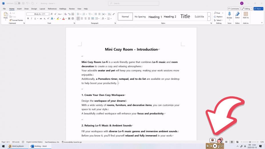 迷你舒适房间：Lo-Fi免安装中文学习版[v1.04.05]