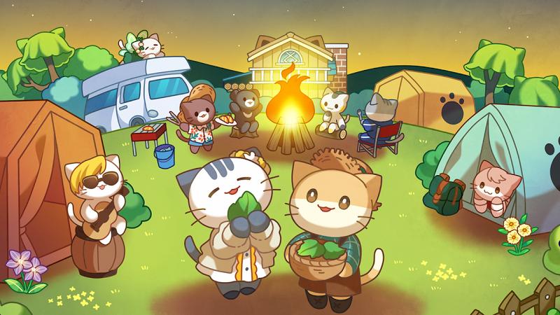 猫咪森林露营地的故事