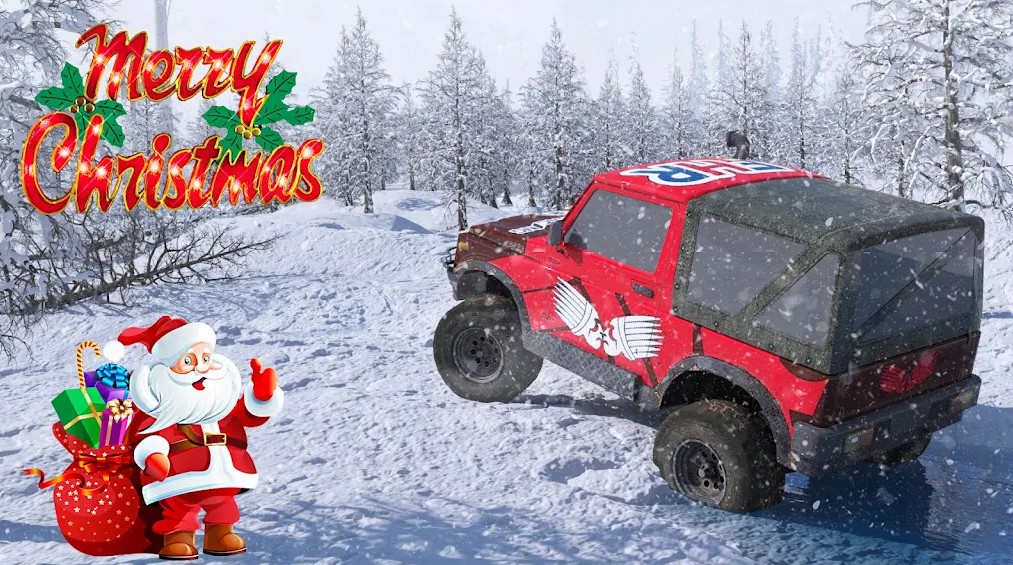圣诞雪地卡车模拟器