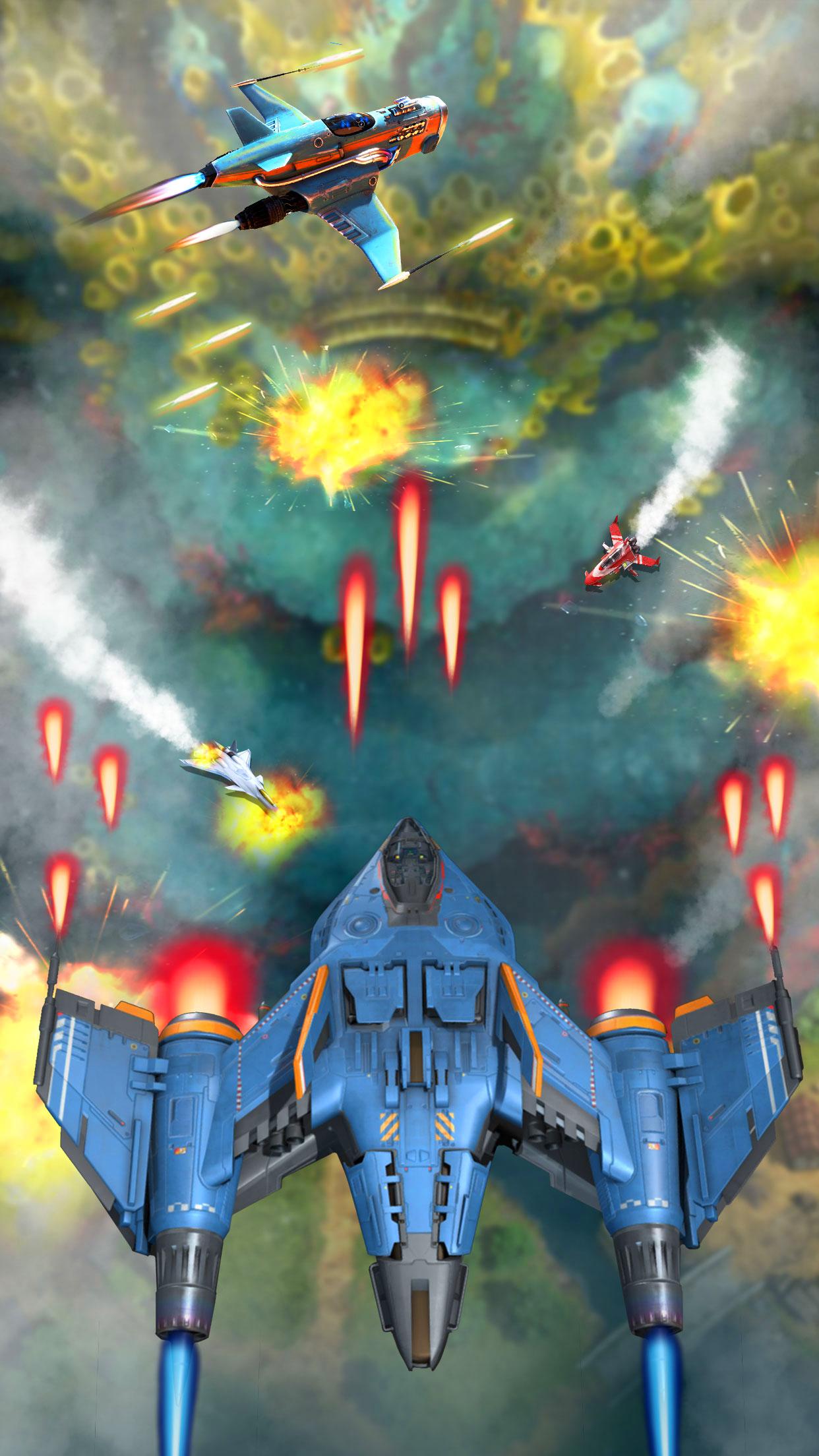 空中战斗机空中射手游戏下载-sky warplanes air shooter手机版下载