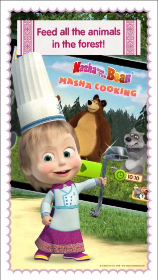 玛莎与熊烹饪