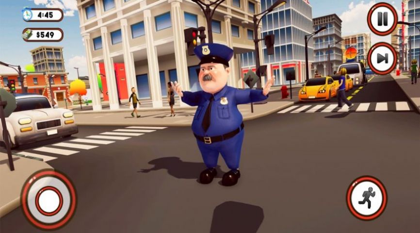 虚拟警察未来交通