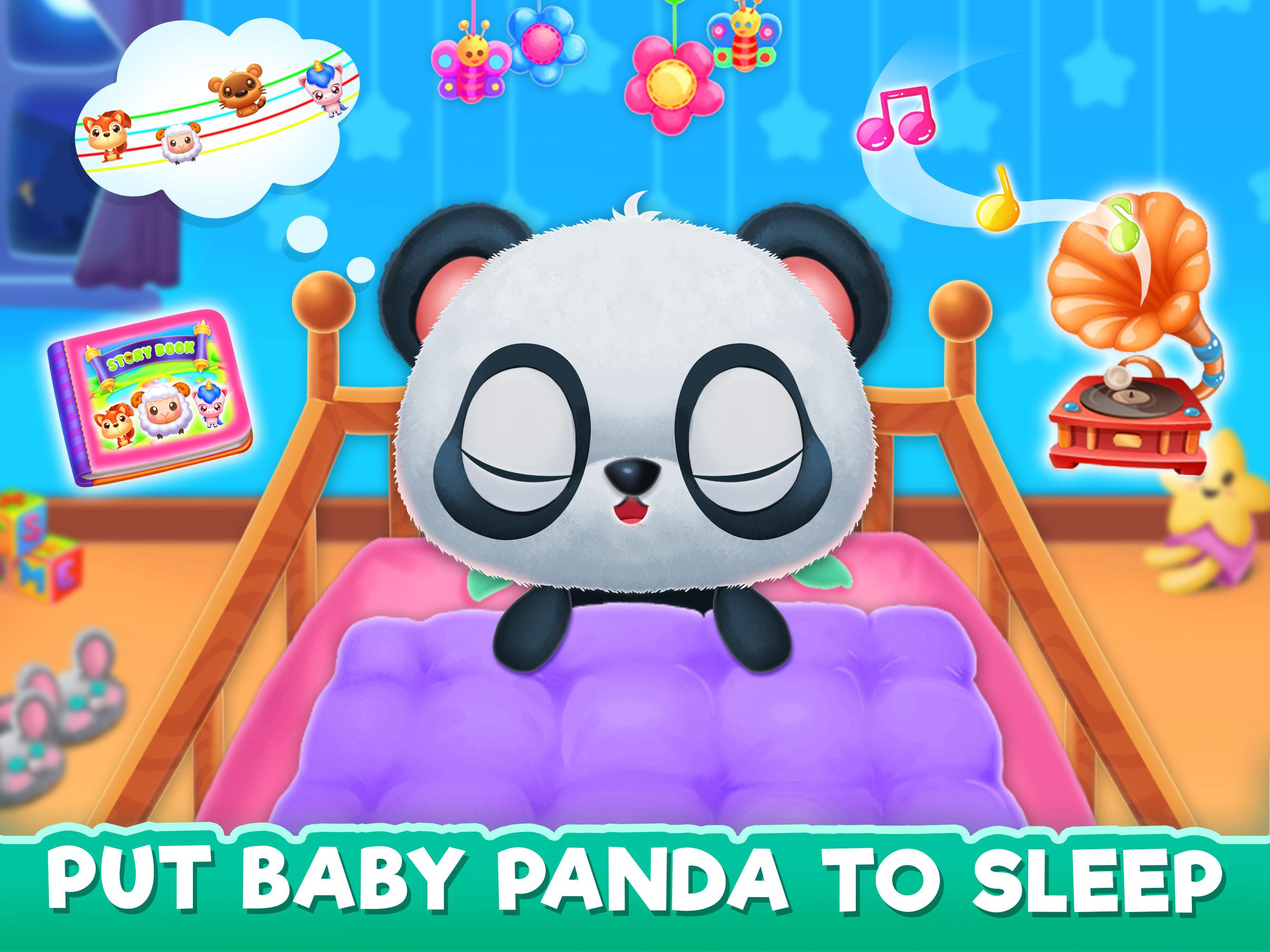 甜蜜的熊猫宝宝护理