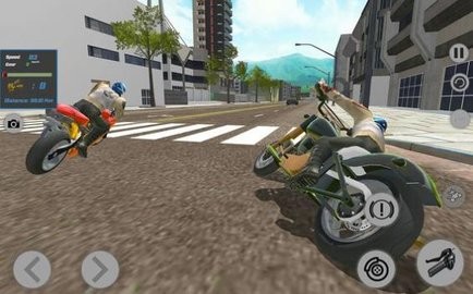 摩托车极速驾驶模拟