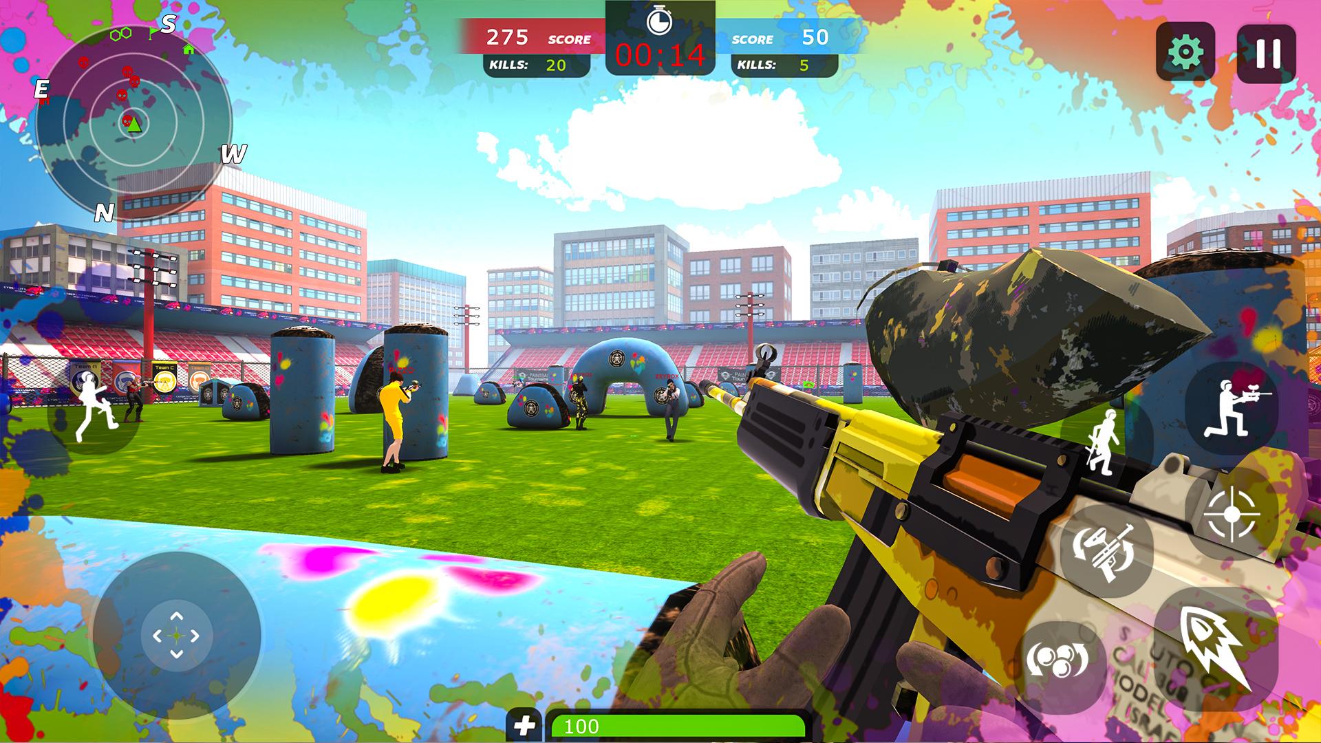 彩弹竞技场挑战赛