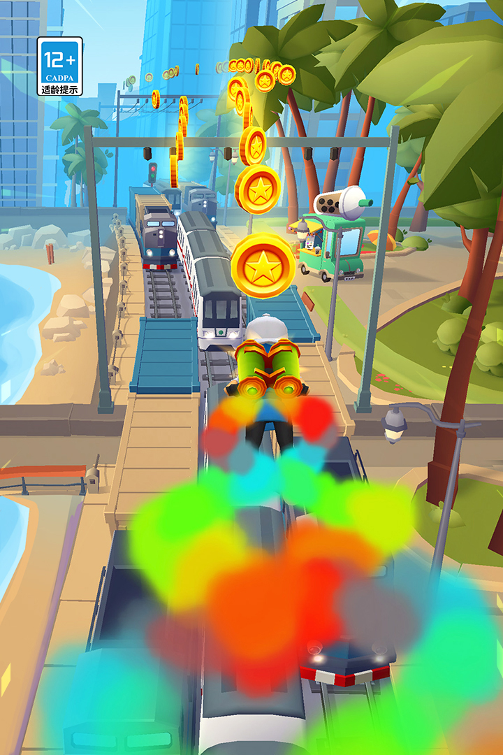 地铁跑酷深圳版