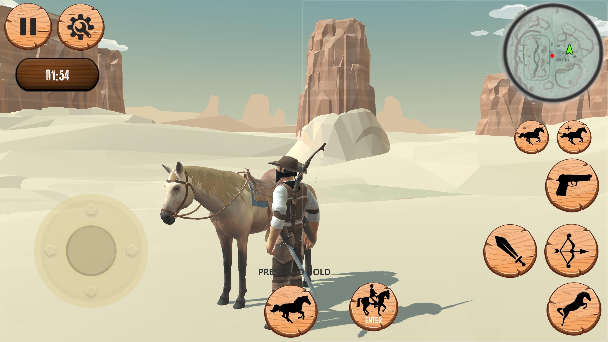 Western Horse Simulator