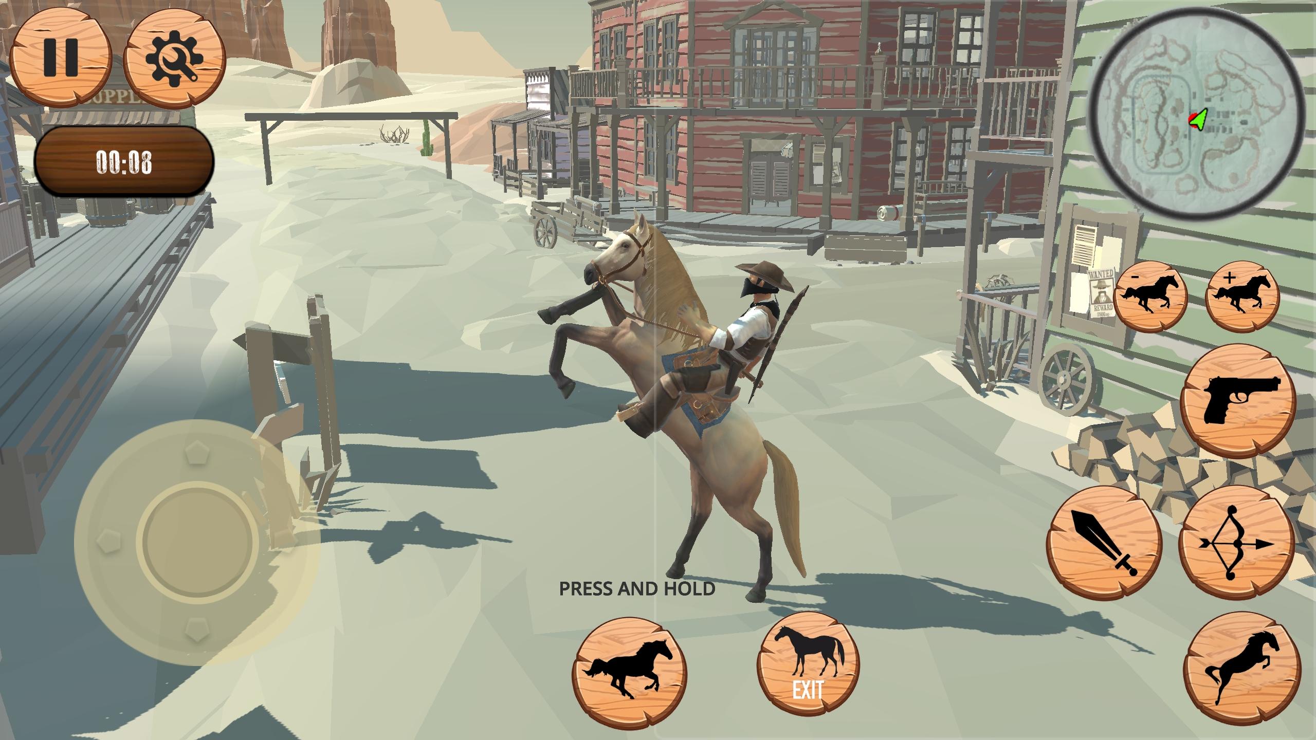 Western Horse Simulator