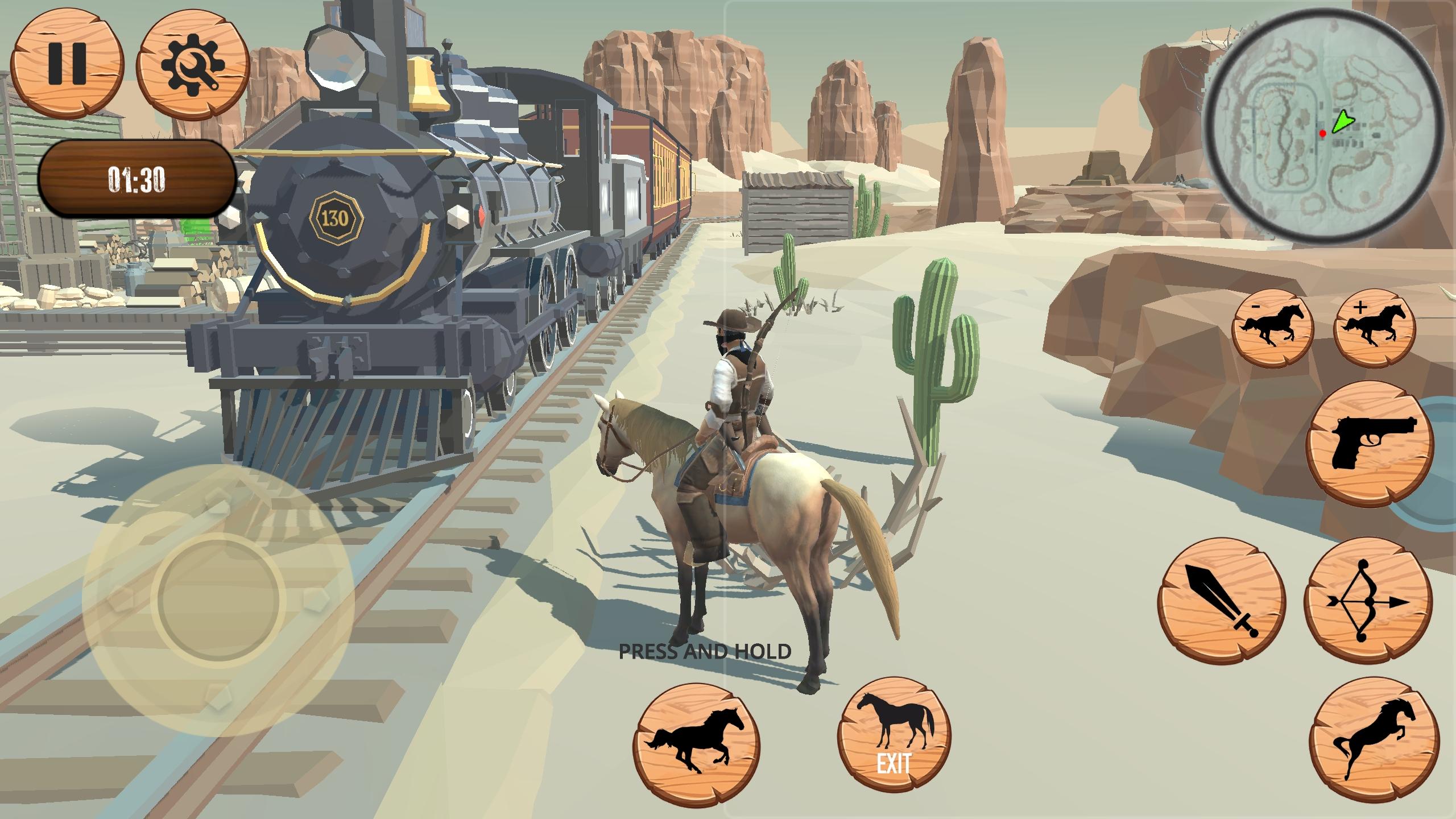 Western Horse Simulator