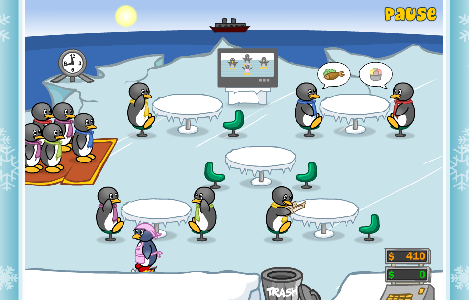 企鹅餐厅