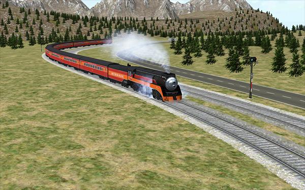 模拟列车