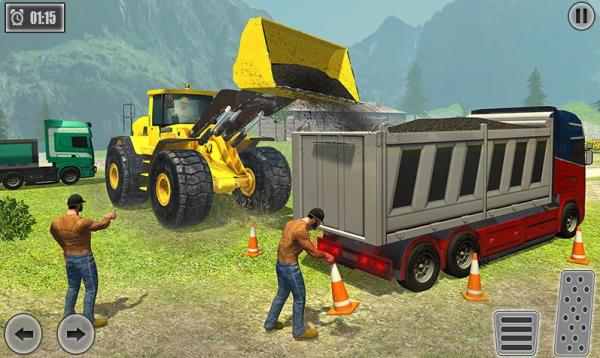 上坡卡车越野游戏3D