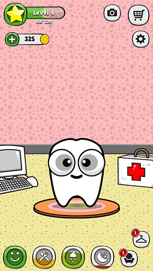 虚拟牙齿宠物游戏