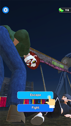 杀手小丑3D恐怖游戏