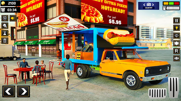 食品卡车驾驶模拟器