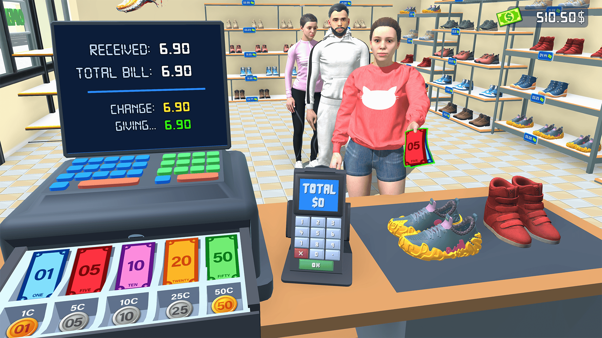 Shoe Store Simulator 3D