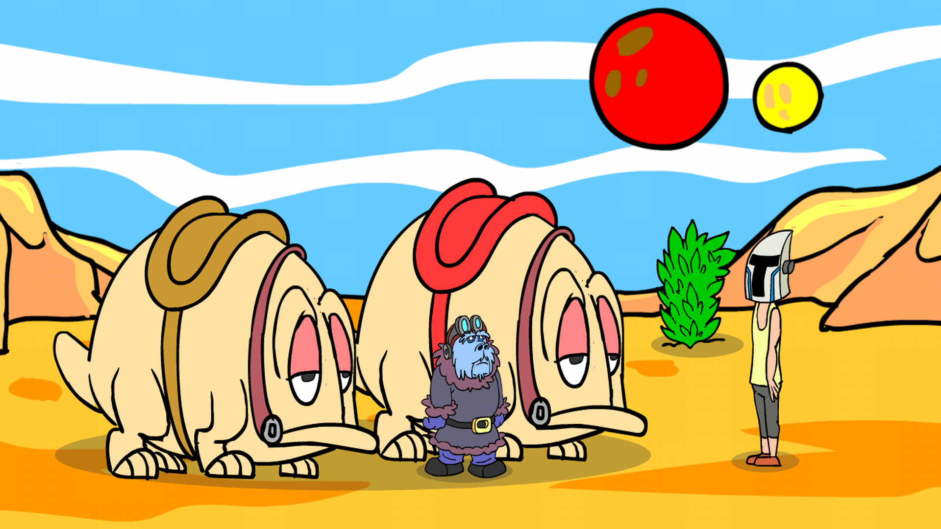 Mandolarian Saw Trap